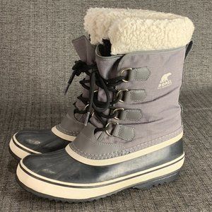 Sorel Winter Carnival Snow Boots - Womens 8 - Felt Lined Waterproof 1855081